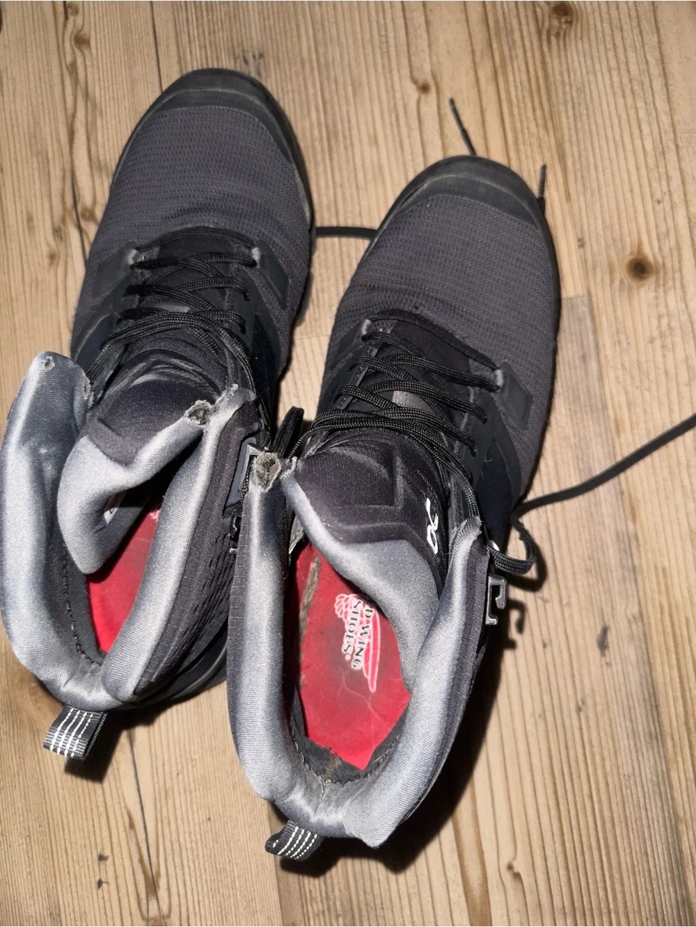 On Running Men’s Black Cloudrock Waterproof Trail Boots